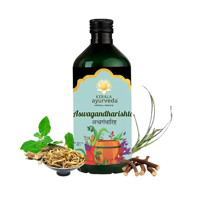 Kerala Ayurveda Aswagandharishtam, 450 ml-1.webp
